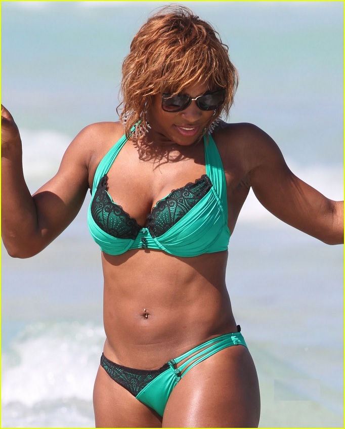 Serena Williams teaches us beach life