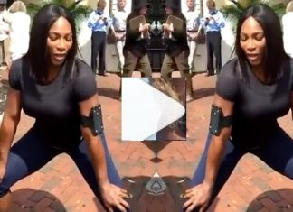 Amazing Serena Williams Gives hot twerking lesson Serena Williams twerk in style