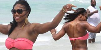 Serena Williams | Top 10 sexiest beach photos Serena Williams gets her beach wiggle on