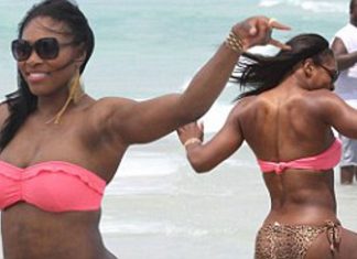 Serena Williams | Top 10 sexiest beach photos Serena Williams gets her beach wiggle on