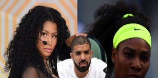 Nicki Minaj: “Drake dated & slept with Serena Williams ’cause he couldn’t get me” Nicki Minaj throwing shade on Serena Williams relationship with rapper Drake