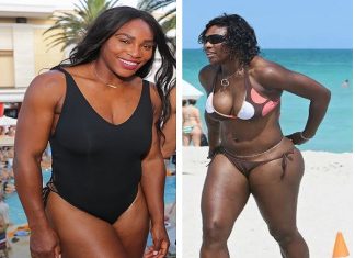 Look at Serena Williams’ 10 most outrageous pictures that got fans talking Serena Williams twerks in black swimsuit after getting starstruck by Neymar