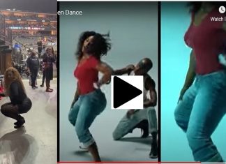 Dazzling Serena Williams shakes it up to perfection with her electrifying twerking performance Serena Williams Elegantly Twirling As a Professional Dancer on the Floor pic