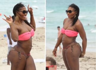 Serena Williams: 14 mind-blowing pictures we can’t stop looking at… Serena Williams Spotted in Cheetah Bikini on Miami Beach outting