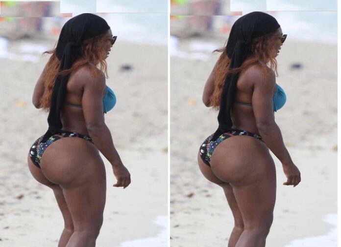 Serena Williams Tricky Challenge On TikTok pics