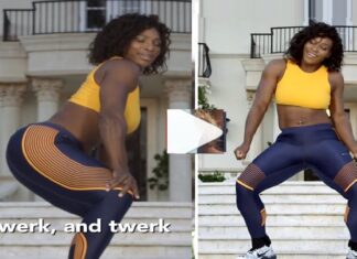 Dazzling Serena Williams kills it with her electrifying twerking performance Serena Williams perfect Twerking Tutorial today