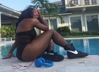 Look at 14 provoking pictures of Serena Williams that caused a stir on IG — A Thread Serena Williams poolside pics