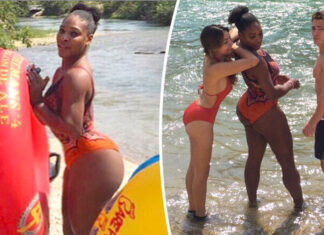 WATCH 24 Serena Williams’ private photos as she flaunts her famously toned beach body on holiday Serena Williams' impressively pert derriere is impossible to miss in quirky swimsuit outfit