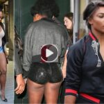 Serena Williams spends the day with an unidentified man