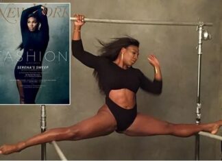 WATCH Dazzling Serena Williams performs Six eye-watering splits Serena Williams shows her power in eye-watering splits as tennis champion goes high glams