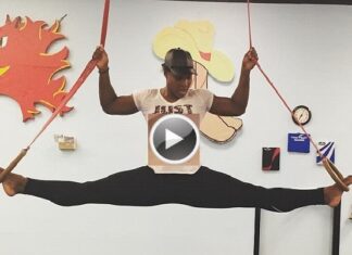 Dazzling Serena Williams performs Six eye-watering splits and got people talking — 5 talking points Serena Williams shows off fit figure in mid-air splits pics